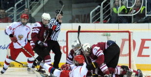 Latvija U17 izlase Eiropas jaunatnes ziemas olimpiādē