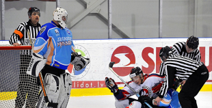 Liepājas metalurgs-2 pārliecinoši uzvar pirmajā finālspēlē