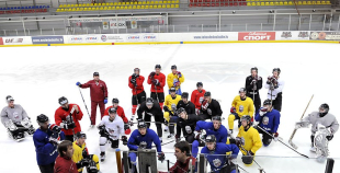 Latvijas izlase sanāk kopā