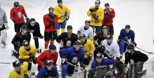 Latvijas izlase sanāk kopā