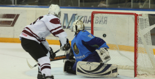Latvija U-18 - Kazahstāna U-18 8:1