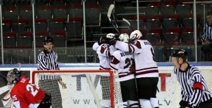 Latvija U-18 - Ungārija U-18 5:0.