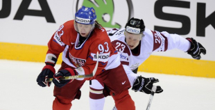 Latvija čempionātu sāk ar cienīgu zaudējumu čehiem