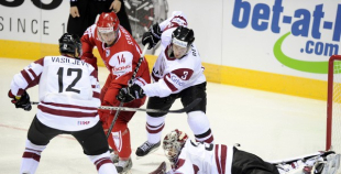 Latvijai zaudējums bullīšos