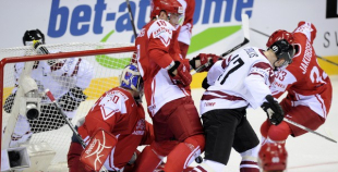 Latvijai zaudējums bullīšos