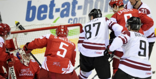 Latvijai zaudējums bullīšos