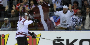 Latvijai zaudējums bullīšos