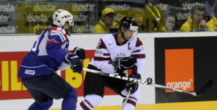 Latvijai sakāve pret Slovēniju