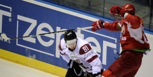 Latvijai pirmā uzvara