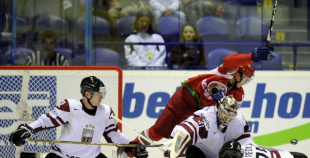 Latvijai pirmā uzvara