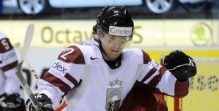 Latvijai pirmā uzvara