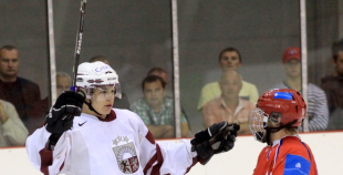 Latvija U20 - Krievija U18 2:5