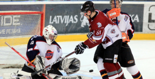 Saspringtā spēlē "HS Rīga/Prizma" apspēlē HK "Juniors"