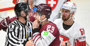 FOTO: Latvija - Šveice 1:3