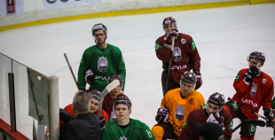 Hārtlija vadībā izlase gatavojas cīņai pret Kanādu