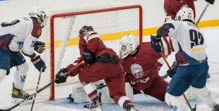 FOTO: Latvijas U20 izlase - Zemgale/LLU 5:3