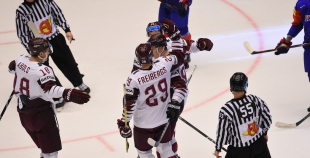 FOTO: Latvija - Koreja (5:0)