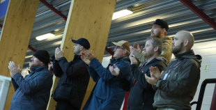 FOTO: Latvija U18 - Dānija U18 