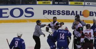 FOTO: Latvija - Francija (4:1)