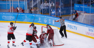 Lieliska otrā trešdaļa Latvijas studentiem sagādā uzvaru pār Šveices izlasi