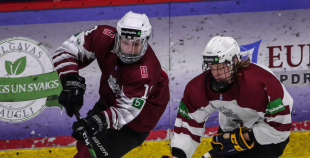 FOTO: Latvija U-18 - Latvijas U20 B komanda 2:1