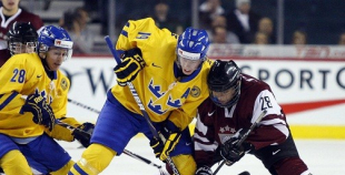 PČ: Latvija U20 - Zviedrija U20 4:9