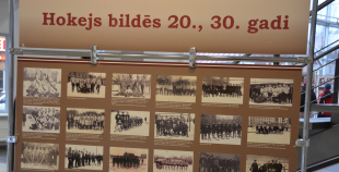 Jēkabpilī atklāta izstāde "Latvijas hokejam - 80"