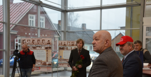 Jēkabpilī atklāta izstāde "Latvijas hokejam - 80"