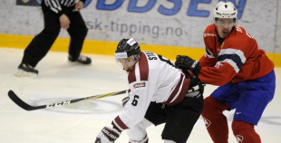 Latvijas izlasei otrais zaudējums Norvēģijā