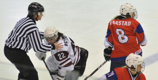 Hokeja izlase turnīru beidz ar sausu zaudējumu