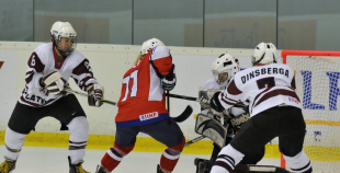 Hokeja izlase turnīru beidz ar sausu zaudējumu