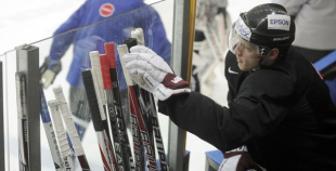 Hokeja izlases pirmais treniņš