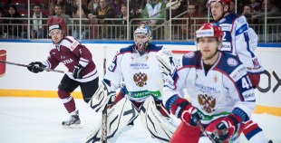 Pirmajā spēlē pret Krieviju minimāls zaudējums