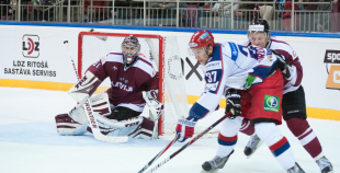 Pirmajā spēlē pret Krieviju minimāls zaudējums