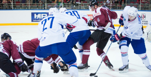 Latvijas izlase otrajā spēlē uzveic Franciju