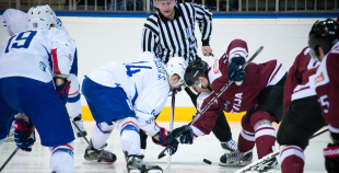 Latvijas izlase otrajā spēlē uzveic Franciju