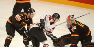 Latvija uzvar Vāciju