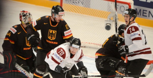 Latvija uzvar Vāciju