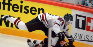 Latvija uzvar Vāciju