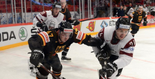 Latvija uzvar Vāciju