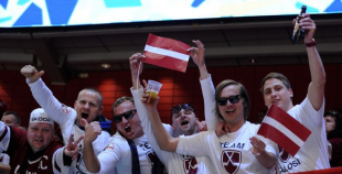 Latvija uzvar Vāciju