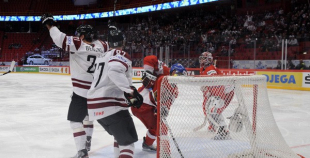 Latvija piedzīvo zaudējumu pret Čehiju