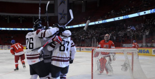 Latvija piedzīvo zaudējumu pret Čehiju