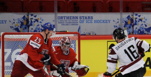 Latvija piedzīvo zaudējumu pret Čehiju