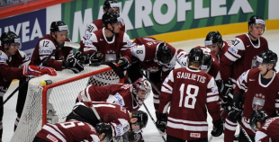 Latvija čempionātu pabeidz ar zaudējumu zviedriem