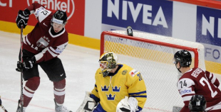 Latvija čempionātu pabeidz ar zaudējumu zviedriem