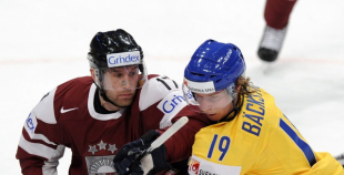 Latvija čempionātu pabeidz ar zaudējumu zviedriem