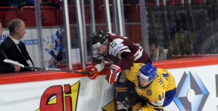 Latvija čempionātu pabeidz ar zaudējumu zviedriem