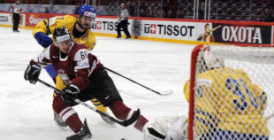 Latvija čempionātu pabeidz ar zaudējumu zviedriem