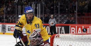 Latvija čempionātu pabeidz ar zaudējumu zviedriem